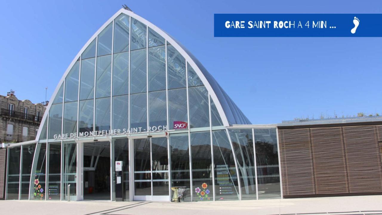 Apartmán Uncourtsejour - Montpellier Gare - Parking Exteriér fotografie